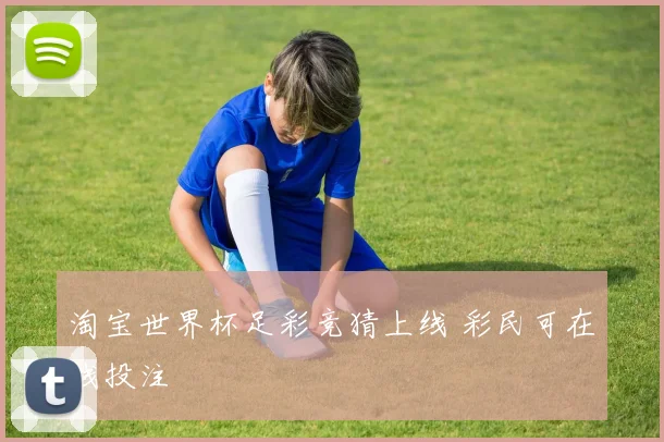 淘宝世界杯足彩竞猜上线 彩民可在线投注